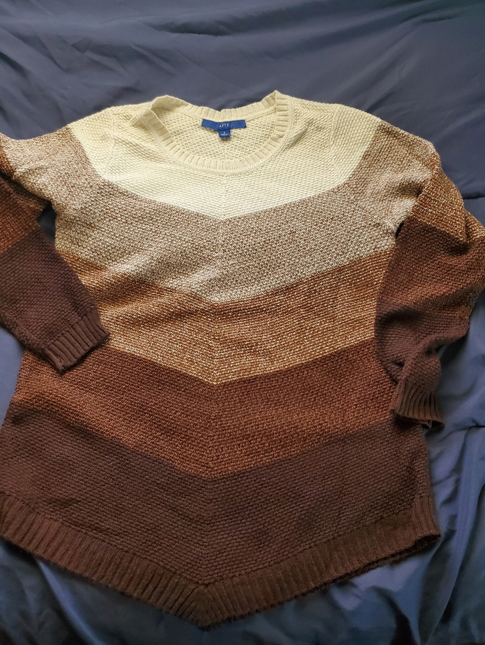 APT.9 SWEATER, SIZE: SMALL